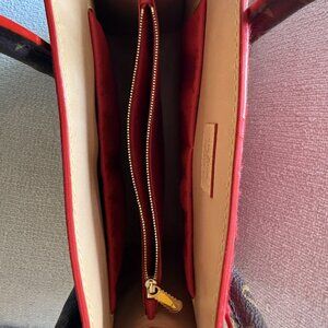 LV- LOUIS VUITTON Monogram Calf Hair Spikes Iconoclasts Christian Louboutin Tote